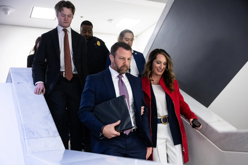 Mullin, a new Trump appointee to head DHS.