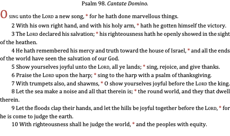 Psalm 98