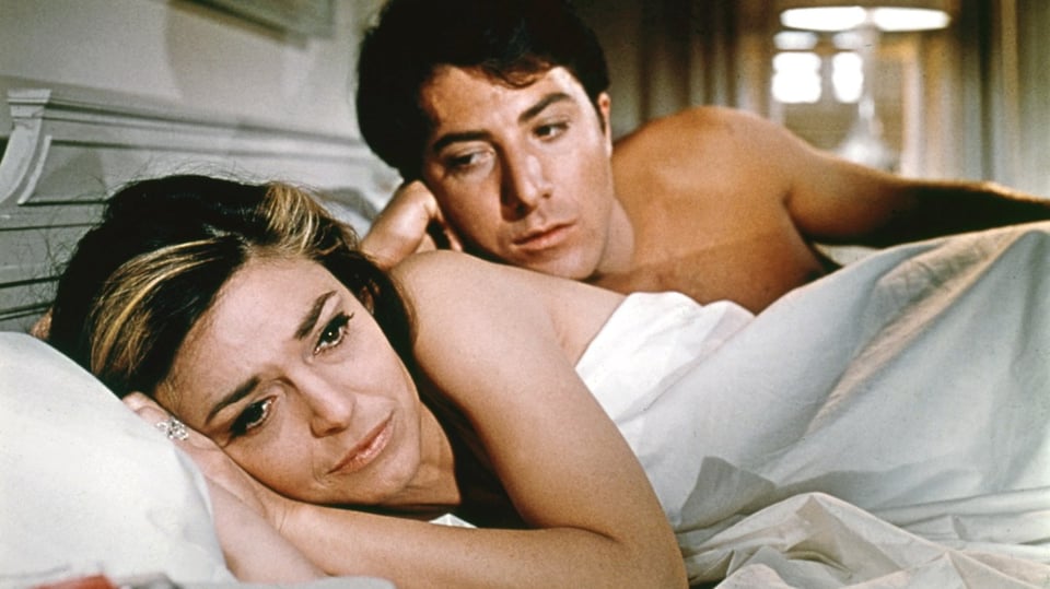 Still image from “The Graduate.”