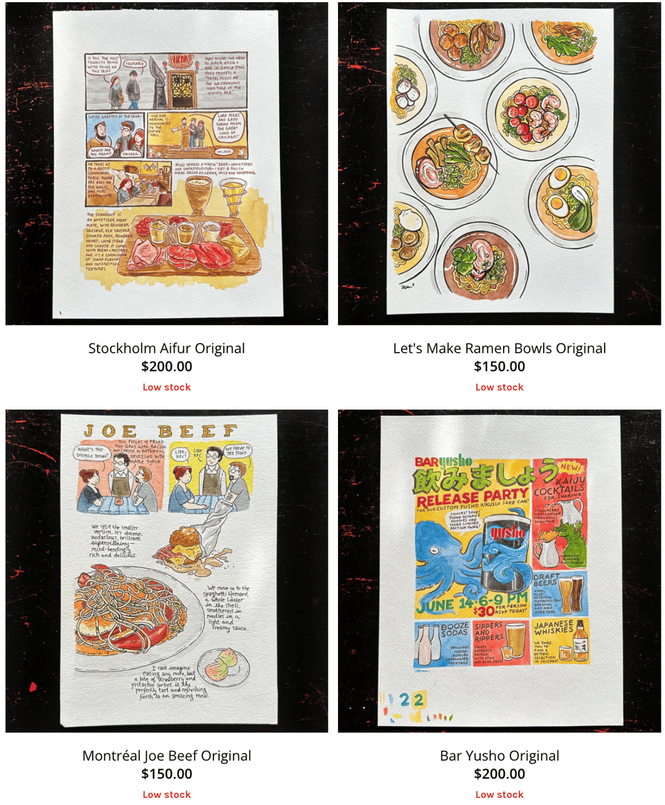 some original art for sale