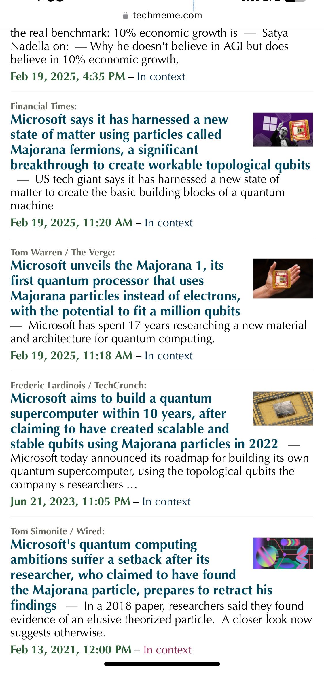 🔙 Throwback Thursday for 2025-02-20