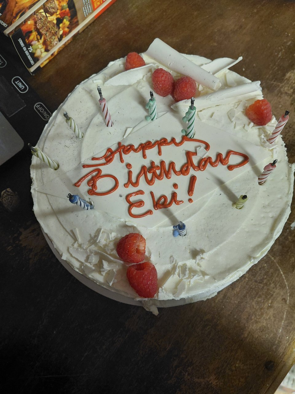 a birthday cake