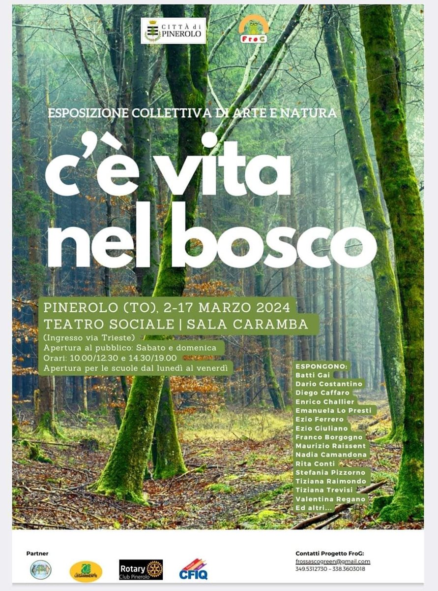 Mostra collettiva "C'è vita nel bosco"