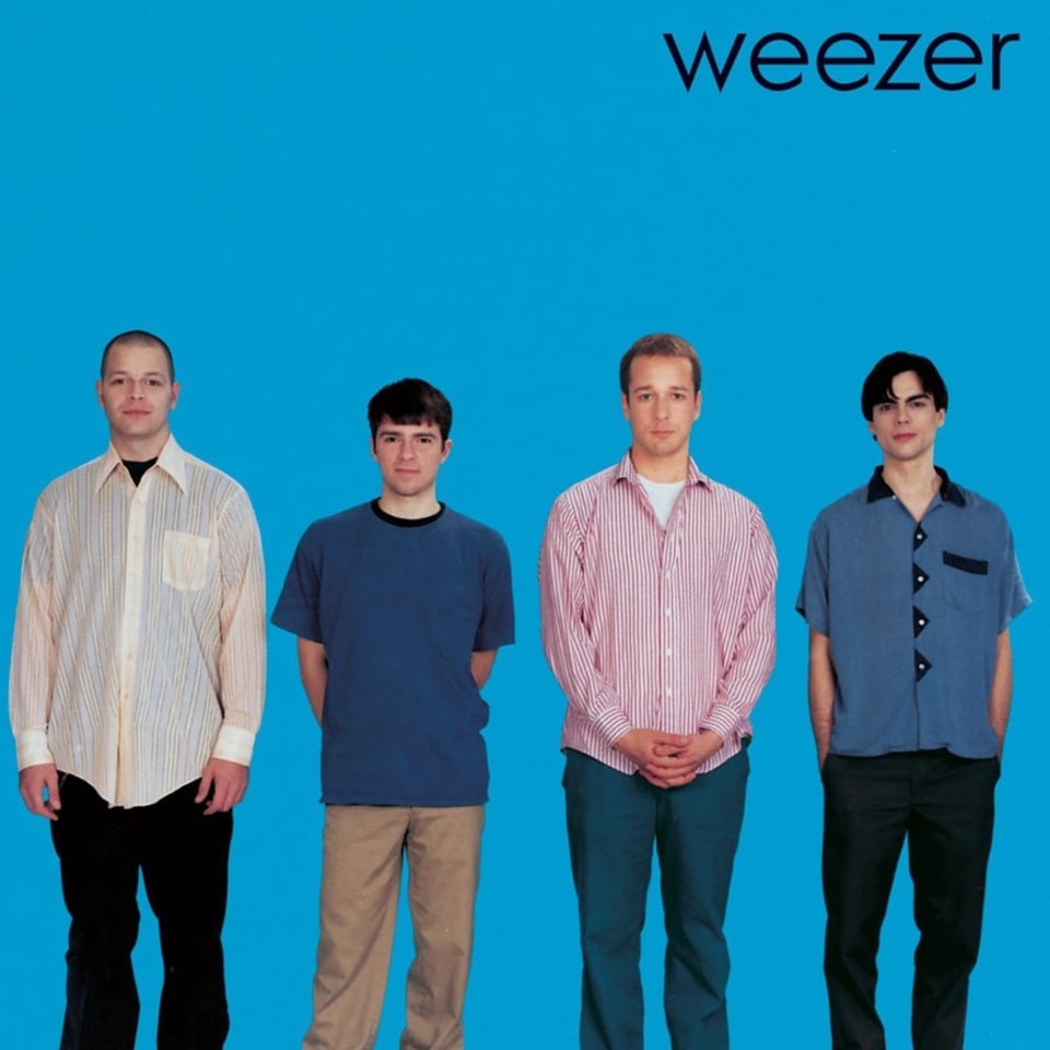 Album cover for Weezer's debut self-titled album, often referred to as