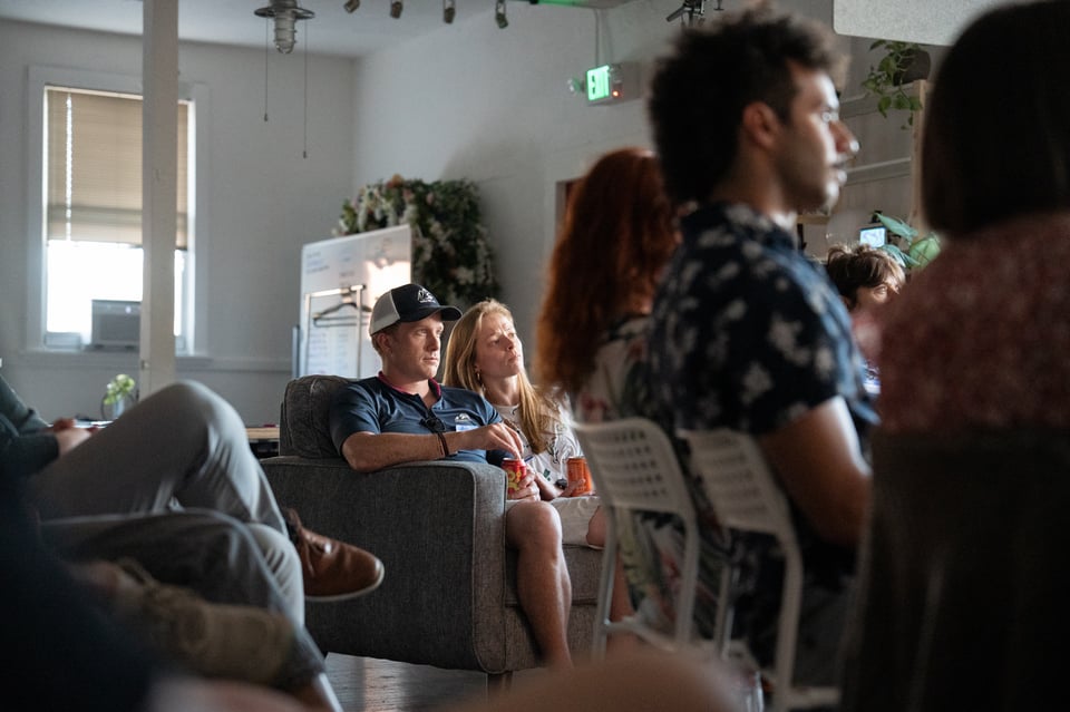 The audience at Glint.