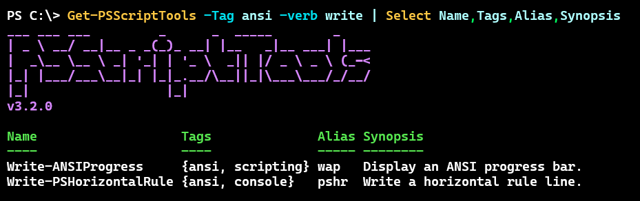 Filtering by tag