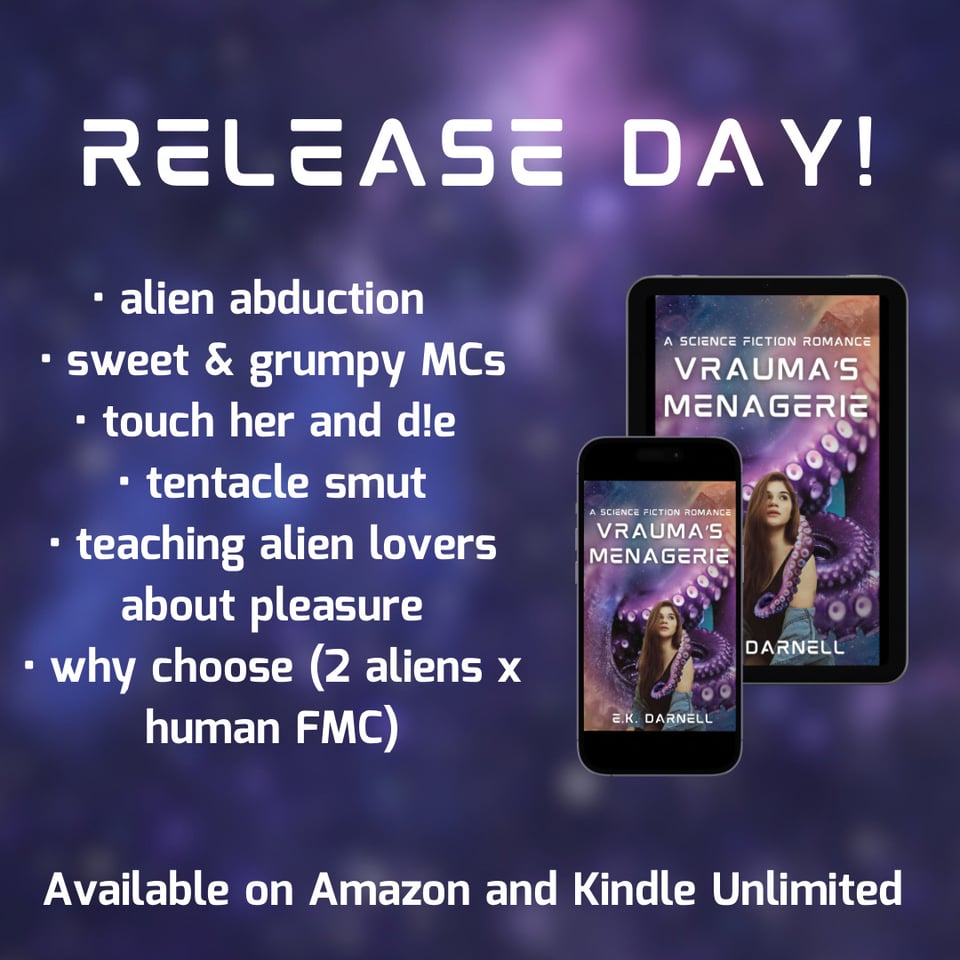 Now Available! Vrauma's Menagerie: A Science Fiction Romance
