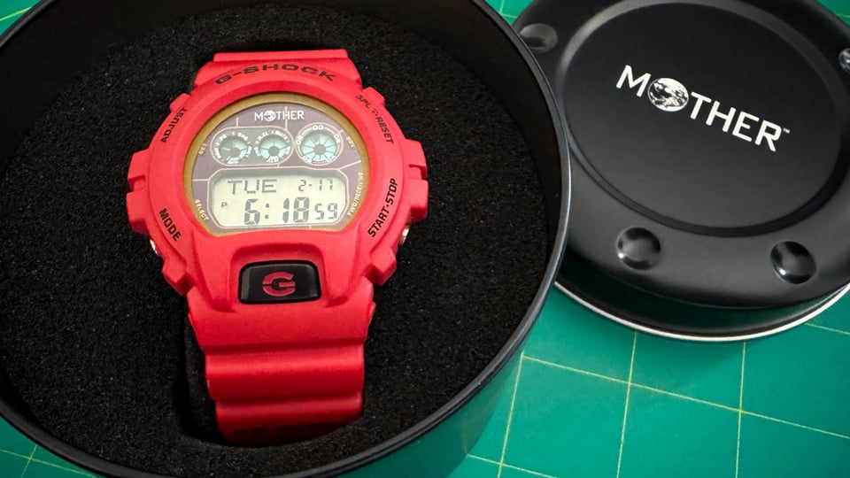 Mother-themed G-Shock watch