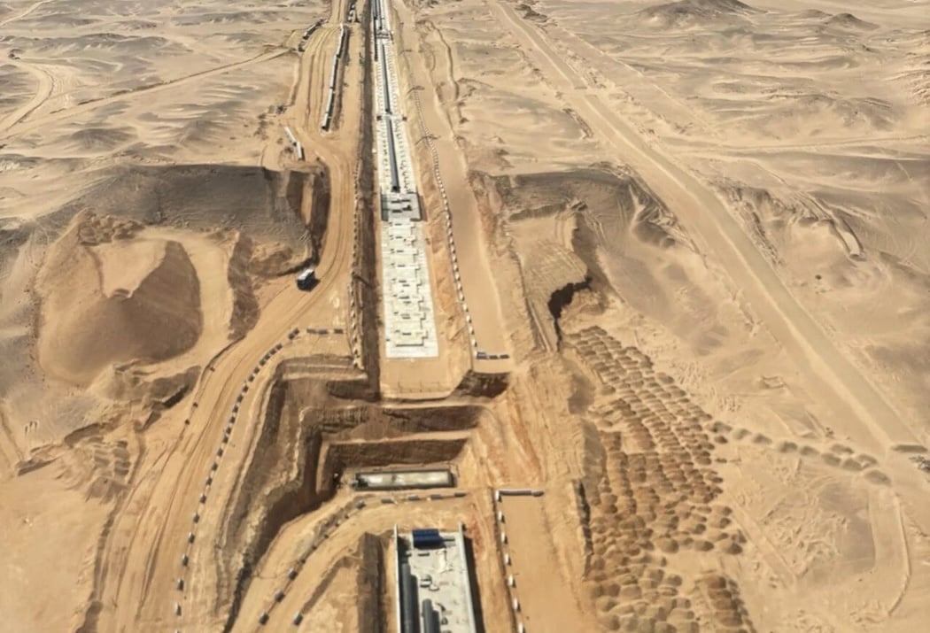 This ugly hole in the ground, dug at the whim of a rich idiot's folly, is all there is to show for thousands of wasted human deaths and hundreds of thousands of human lives forcibly spent in slave labor.
