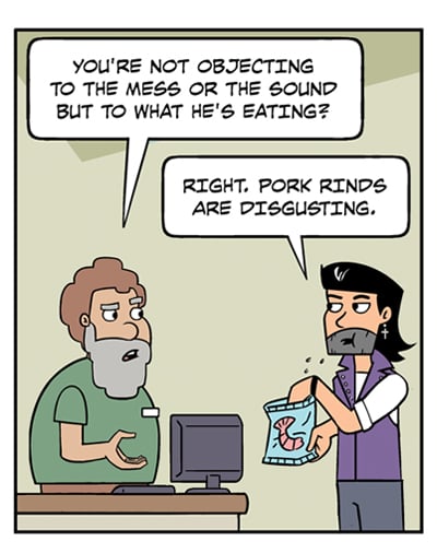 Library Comic: