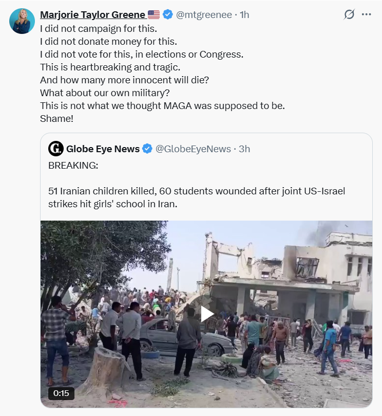 Macron on Trump’s illegal attack on Iran