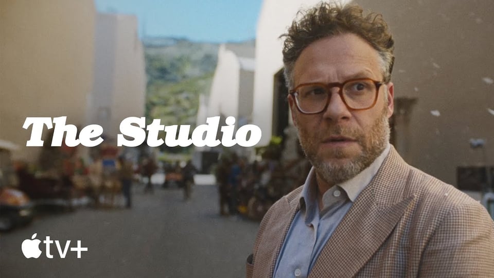 Promo image of The Studio featuring Seth Rogen