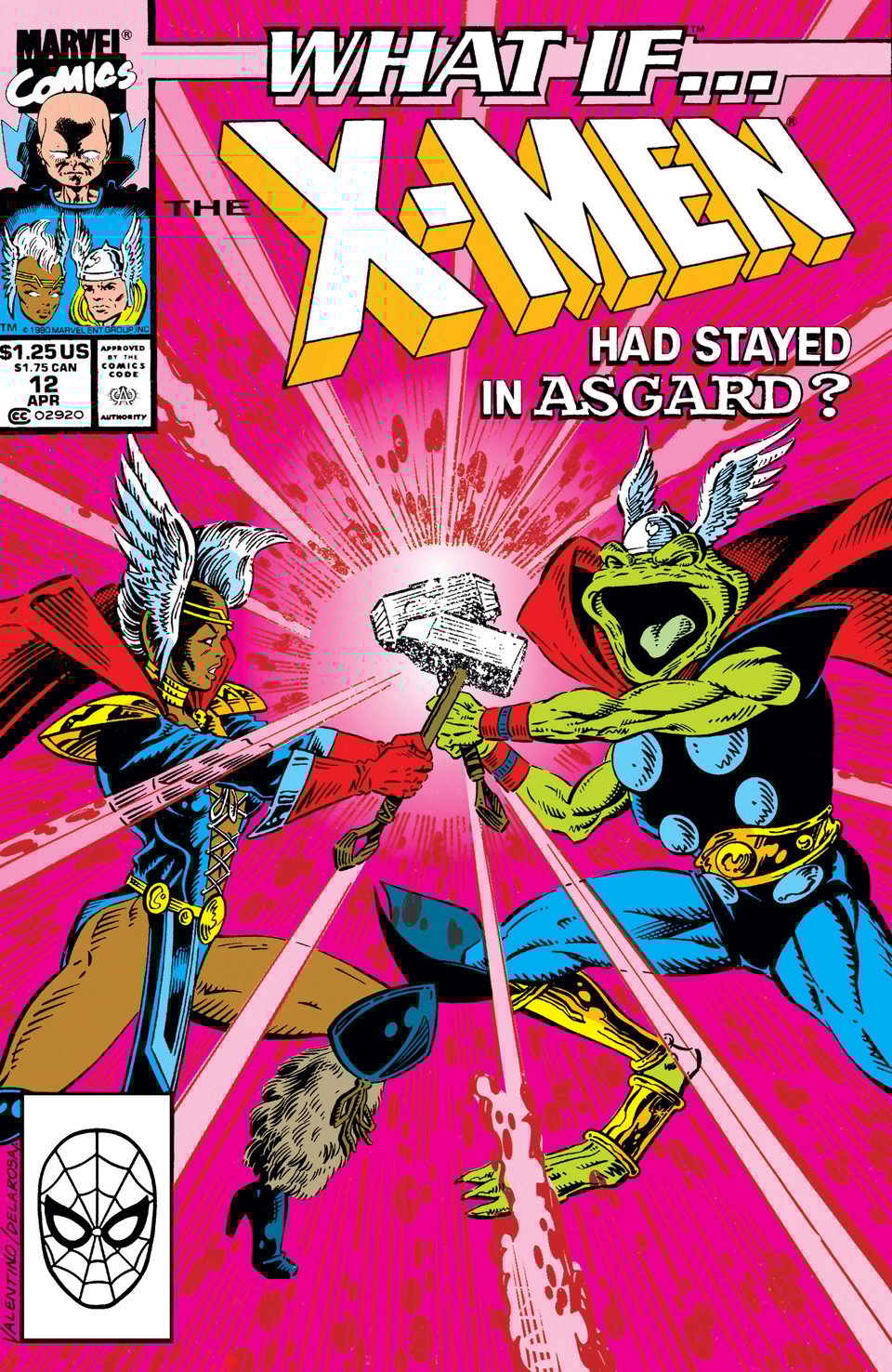 the cover to Marvel's what if #13, asking