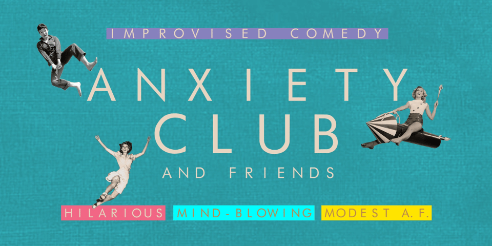 Anxiety Club and Friends poster.