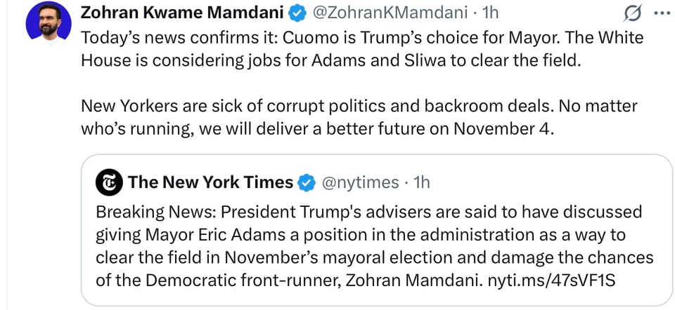 Trump dirty deals.