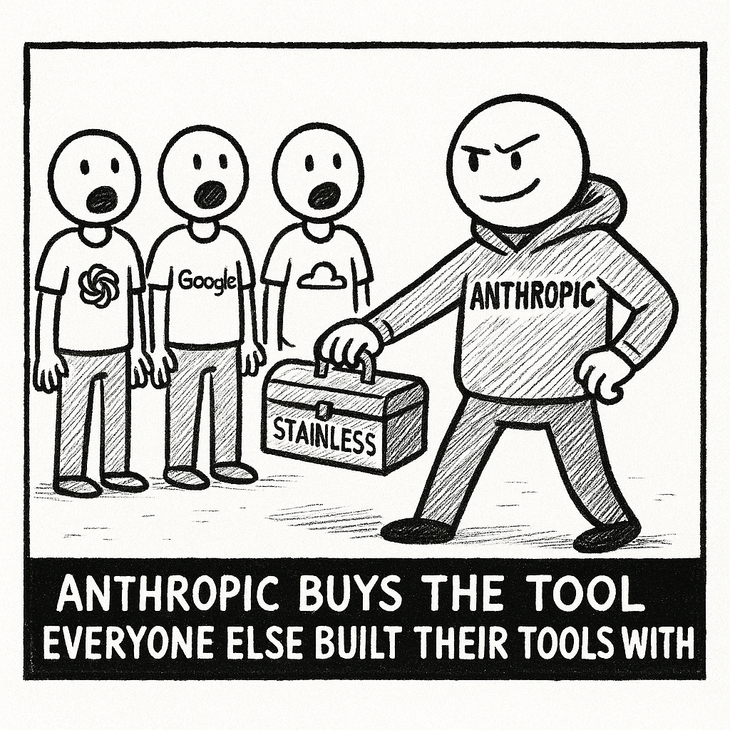 ANTHROPIC BUYS THE TOOL EVERYONE ELSE BUILT THEIR TOOLS WITH