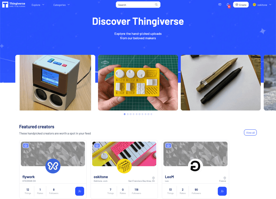 15 Minutes of (Thingiverse) Fame