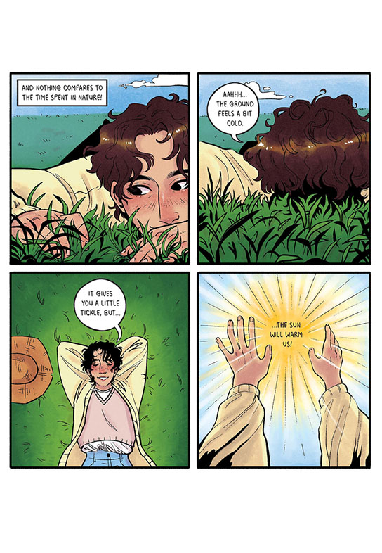 How to Touch Grass Page Sample