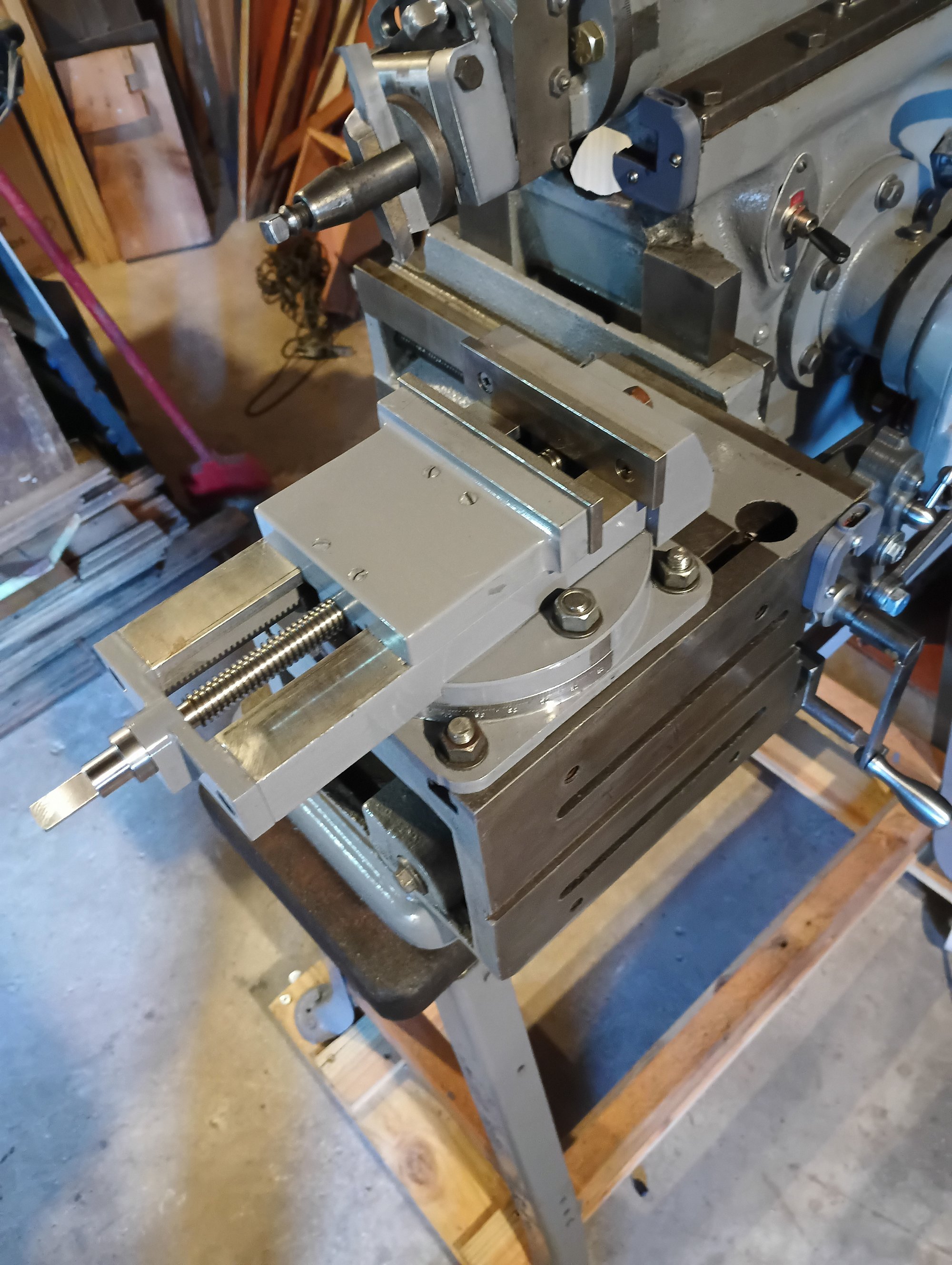 The vise, viewed from above