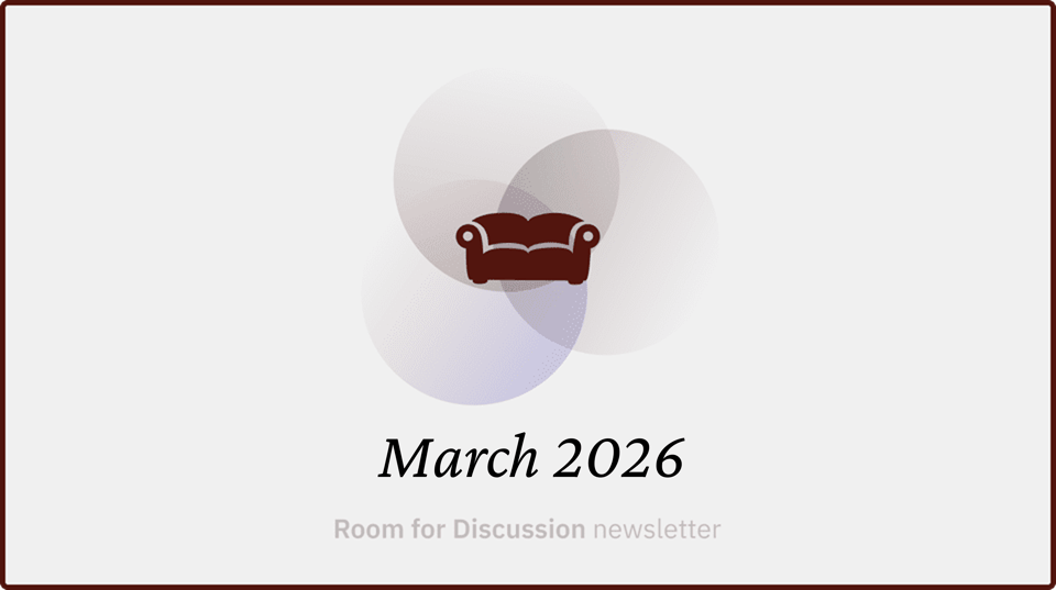 Room for Discussion interviews in March