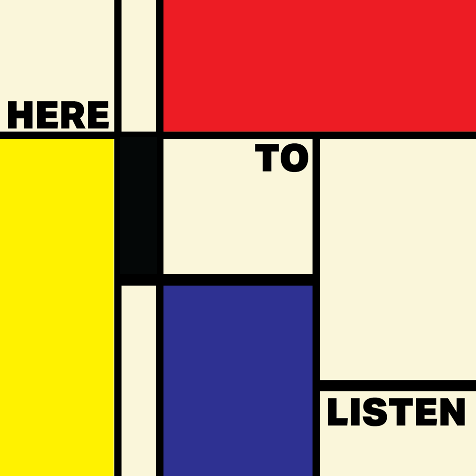 Mondrian Here to Listen Pullover Design