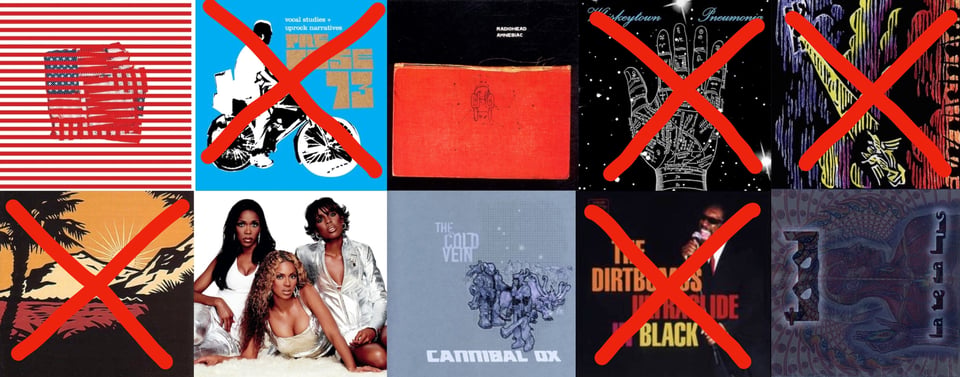 #500 Best Album of 2001: Week #12 Wrap-Up