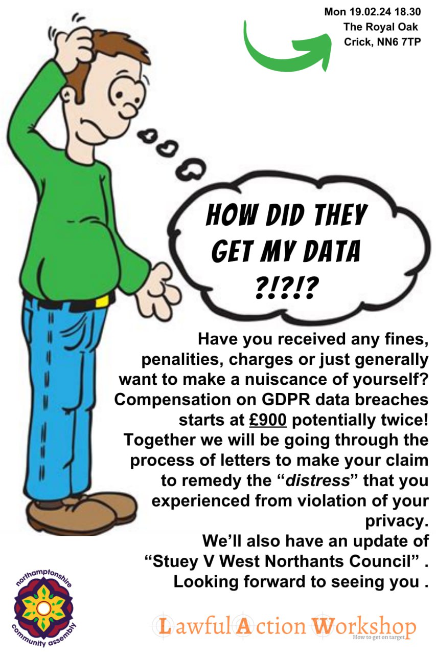 Learn to be FREE at the lawful action workshop...