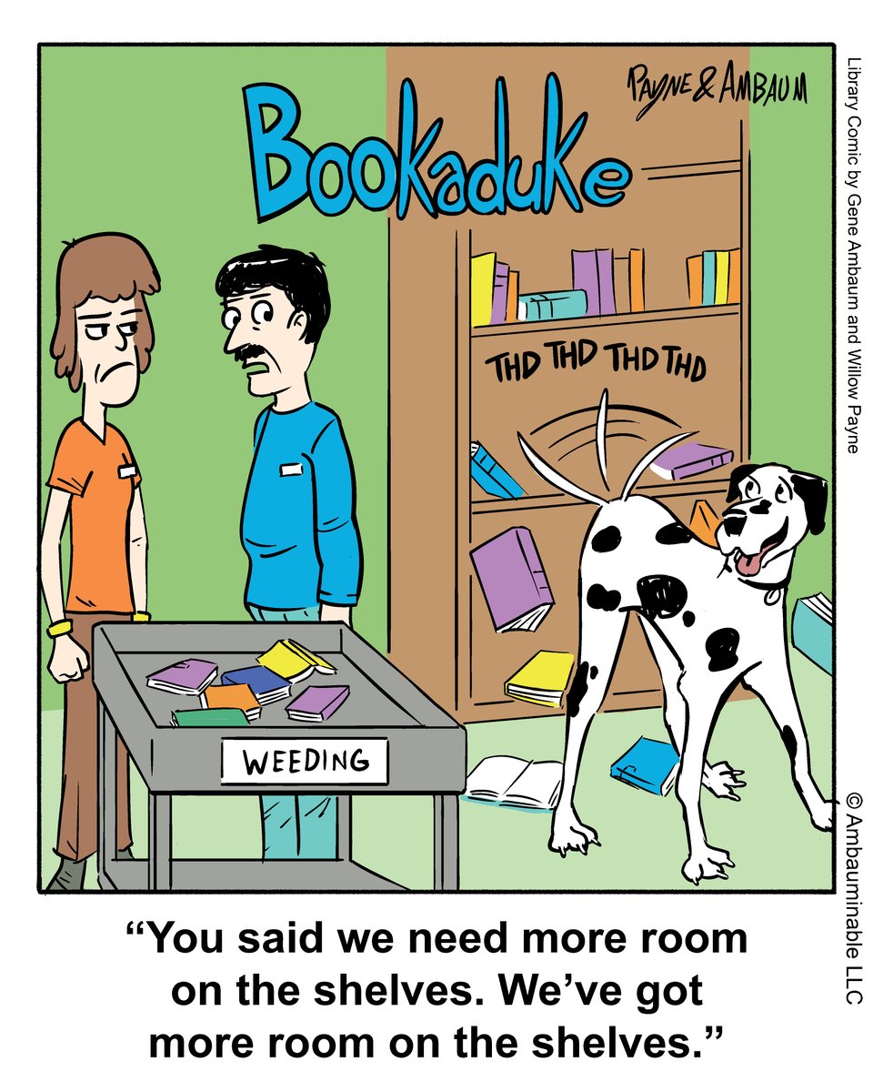 Library Comic: Bookaduke