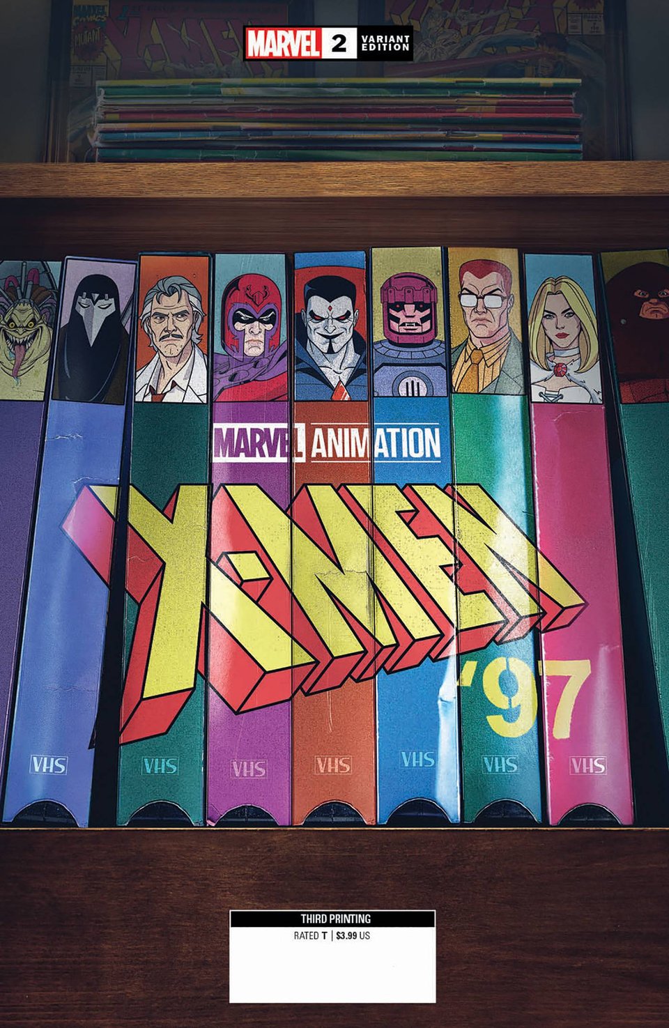 X-Men ‘97 #2 3rd Printing Animation Variant Art