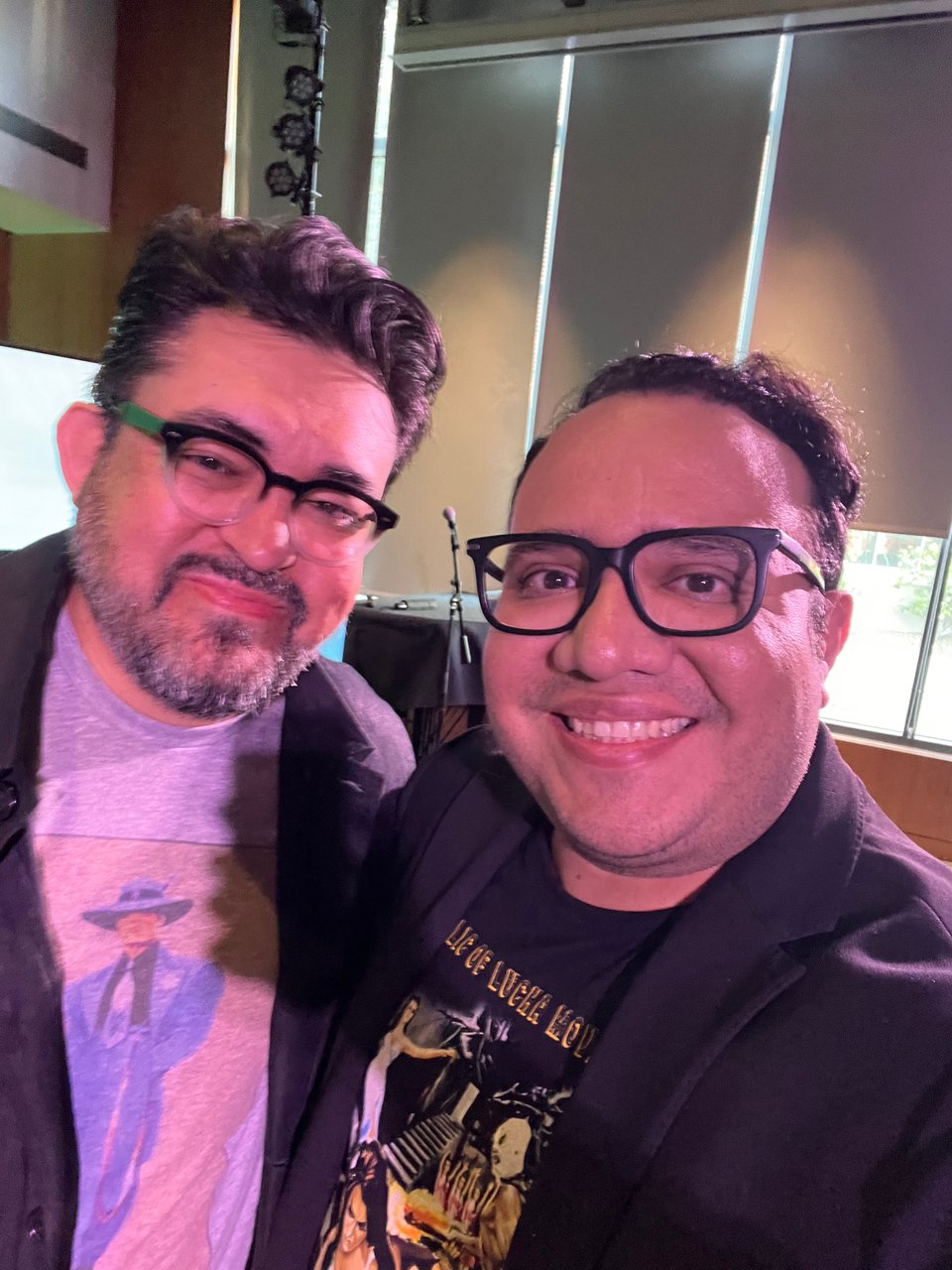 Professor Gustavo Jimenez and henry barajas
