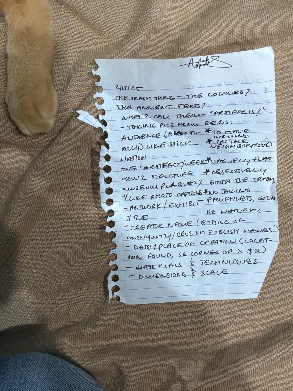 Welcome. Let's overthink together.