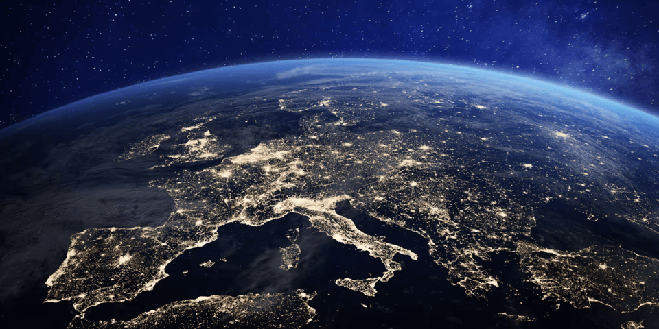 The Earth from space.