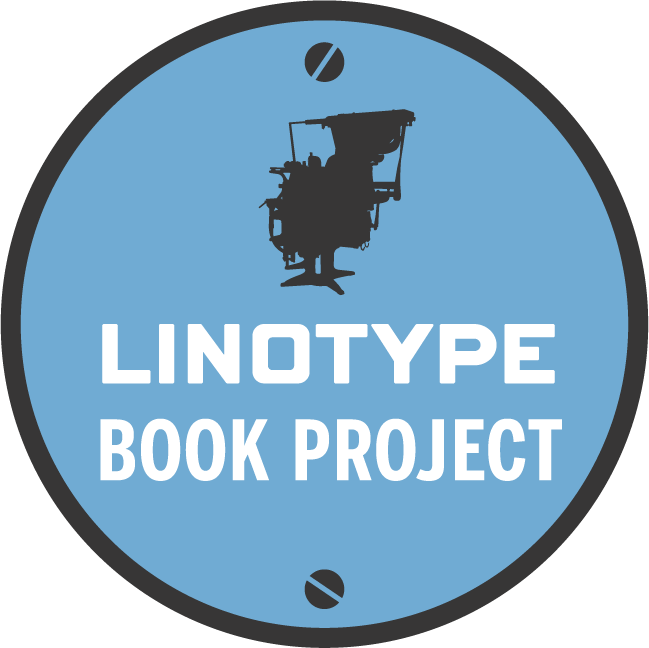 Linotype Book Project logo