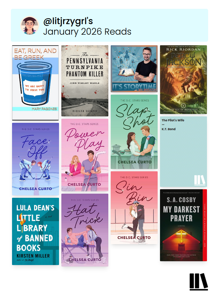 Grid with 12 book covers