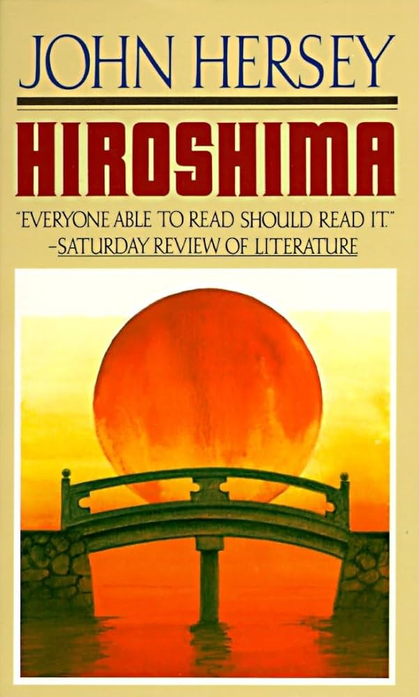 a blood orange sun rises over a Japanese bridge, it is either morning or evening, the sky also red, orange and yellow