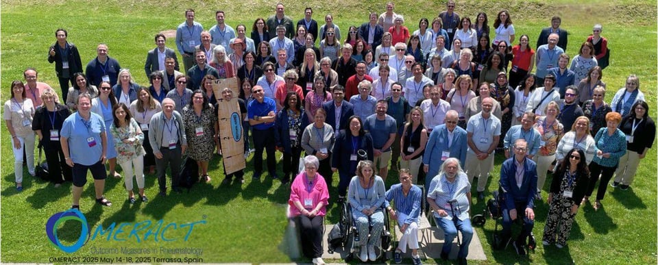 Attendees at OMERACT 2025 in Terrassa, Spain