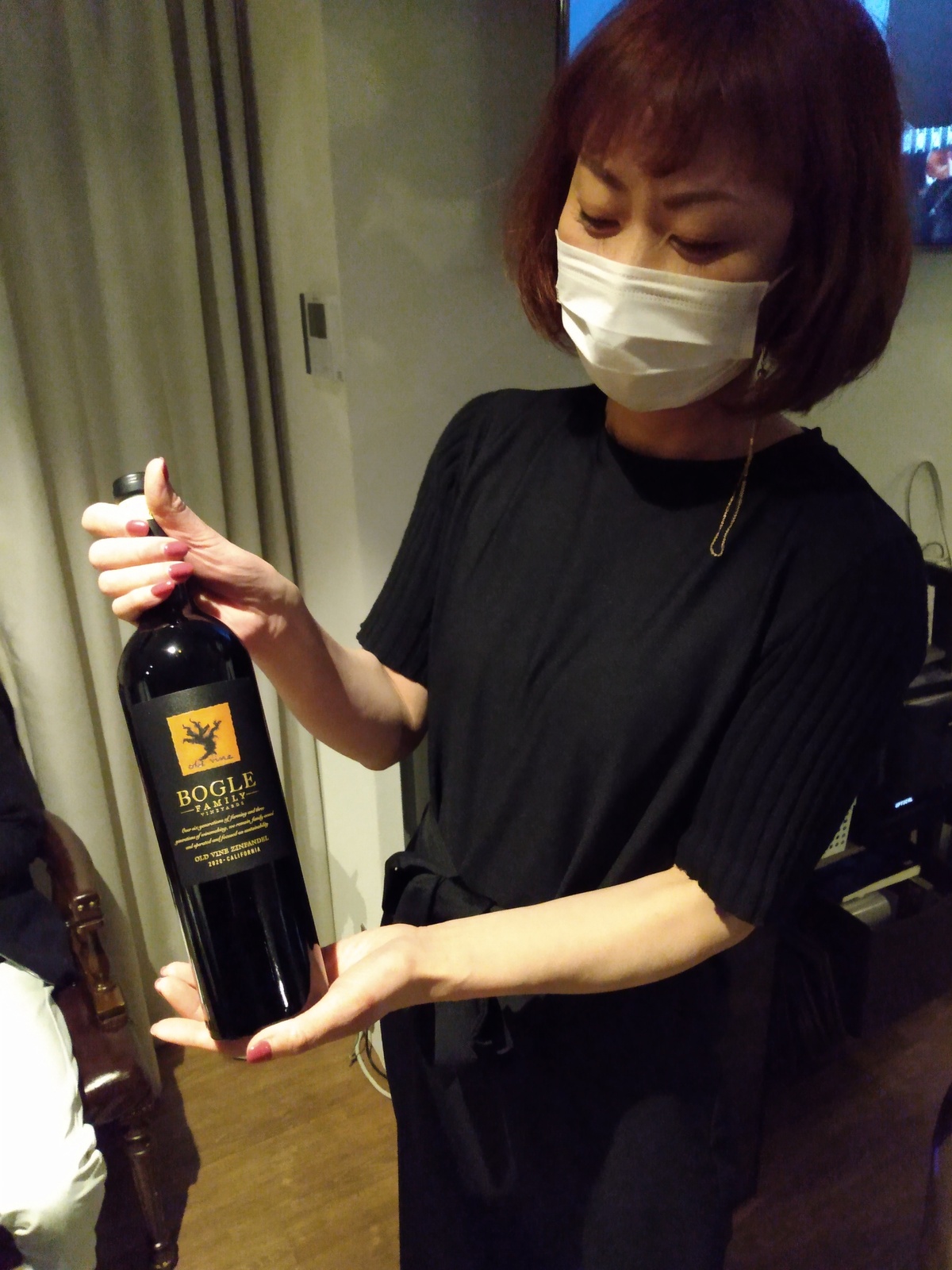 One of the wine bottle options at Velera