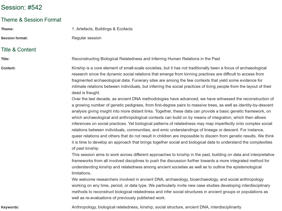 Some upcoming conferences