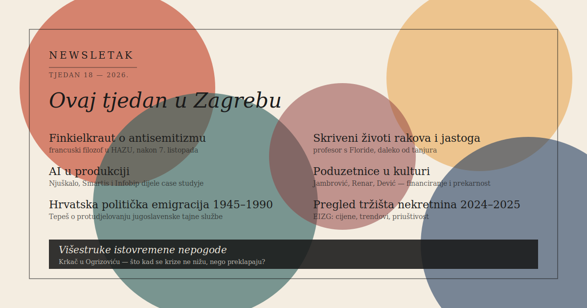 Newsletak: Kad katastrofe postanu pravilo, ne iznimka