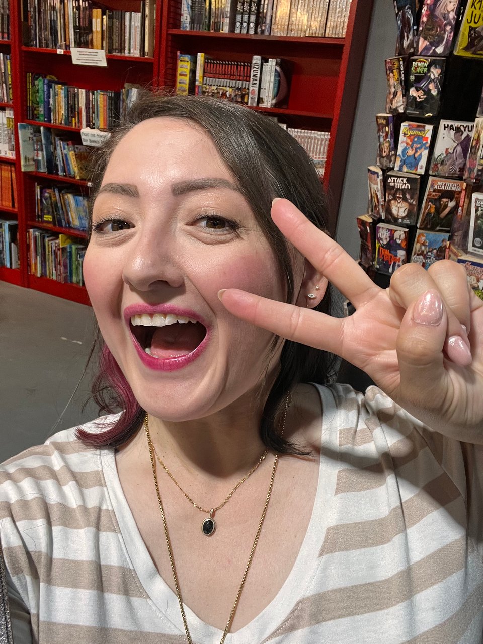 fabi taking a selfie