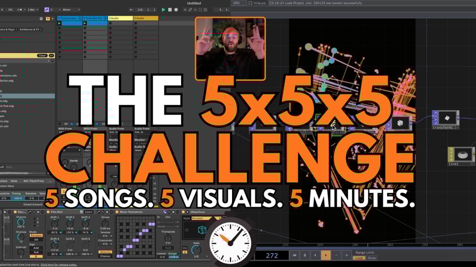 youtube thumbnail of the 5x5x5 challenge