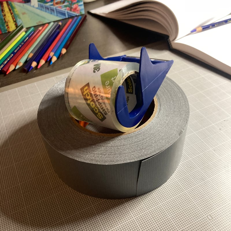 Photo of rolls of tape