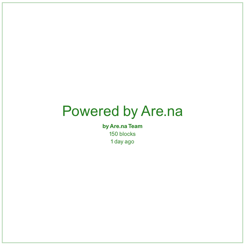 screengrab of a channel called Powered by Are.na