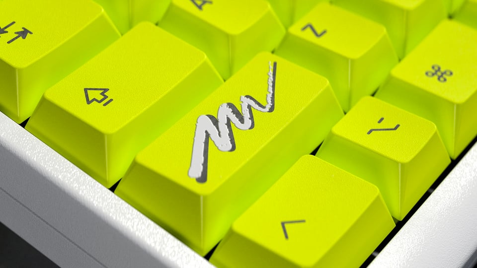 Close-up of one of the new novelties