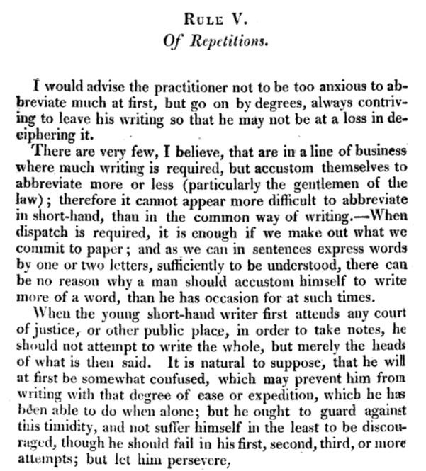 Samuel Taylor's Rules of Shorthand