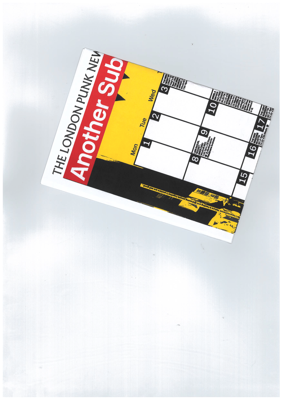 Scan of the January 2024 mockup issue (front)