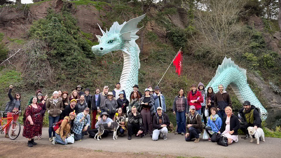 Final group of Explorers at Naga