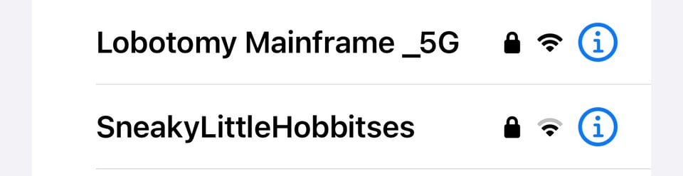 wifi names