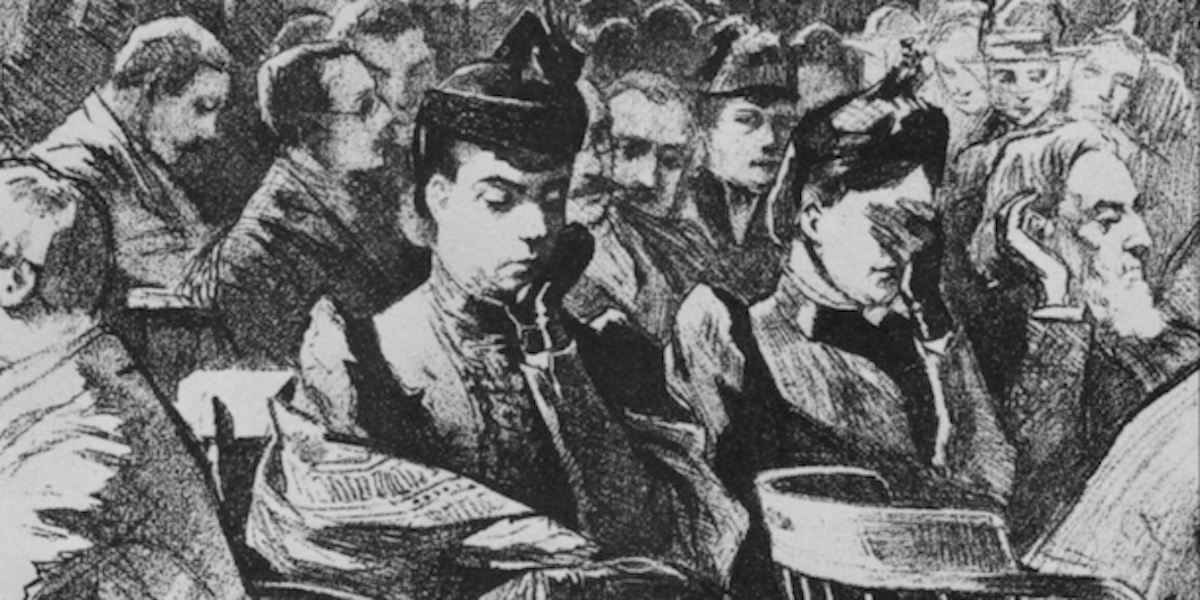 Lizzie Borden Acquittal — archival photo