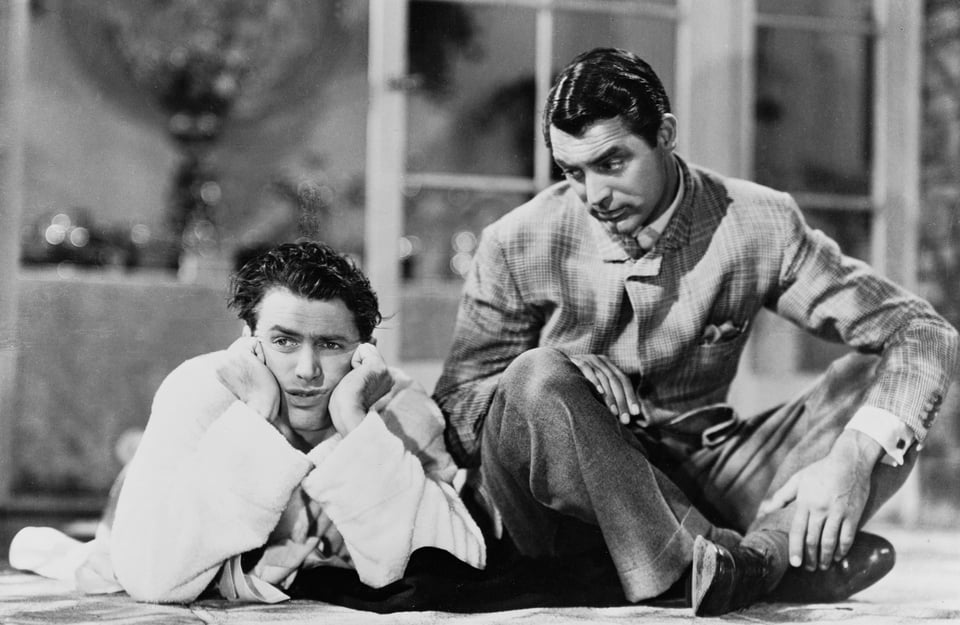 Still image from “The Philadelphia Story.”